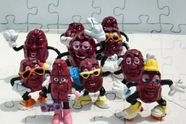 Vintage California Raisin Figurines jigsaw puzzle