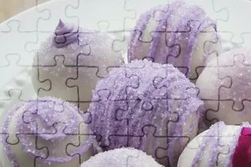 פאזל של Lavender Cake Balls