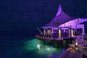 The Edge Restaurant-Maldives jigsaw puzzle