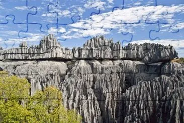 TSINGY DE BEMARAHA (MADAGASCAR) jigsaw puzzle