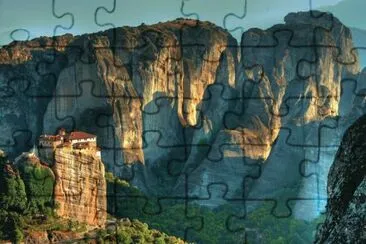 Meteora, GrÃ©cia jigsaw puzzle