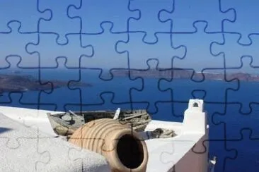 Santorini jigsaw puzzle