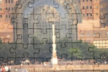 Twin Towers memorial NYC jigsaw puzzle