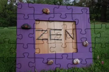 ZEN sign jigsaw puzzle