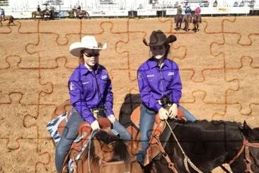 Girls Rodeo Team jigsaw puzzle