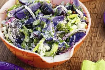 Purple Potato Salad