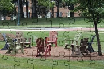 Adirondack Chairs jigsaw puzzle