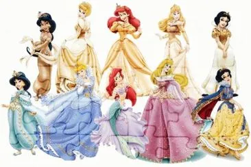 Princesses jigsaw puzzle