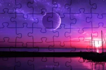 Purple Breath-Art jigsaw puzzle