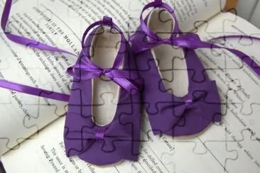 Little Purple Shoes jigsaw puzzle