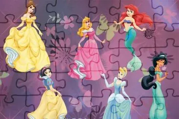 Princesses jigsaw puzzle