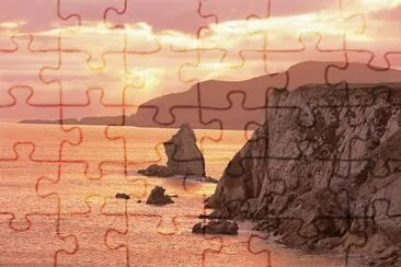 coastline cliffs jigsaw puzzle