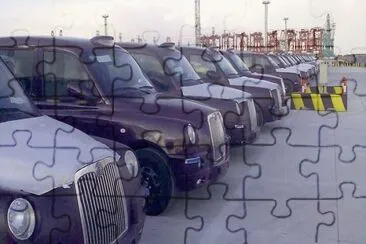 Purple Cabs-Azerbaijan jigsaw puzzle