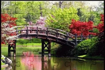 Jardin en japon jigsaw puzzle