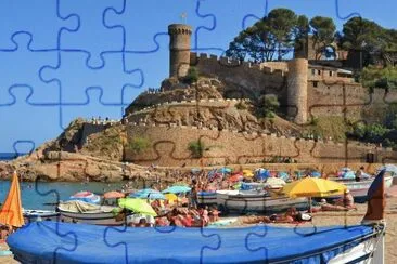 Tossa de Mar jigsaw puzzle