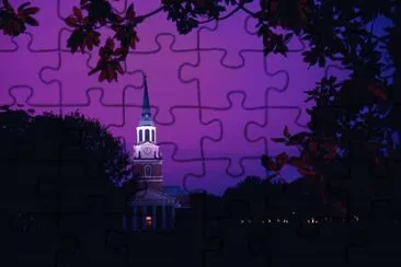 Wake Forest University Chapel-NC jigsaw puzzle