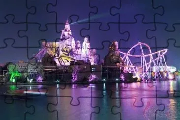 Happy Valley Theme Park-Beijing jigsaw puzzle