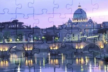 Vatican at Night jigsaw puzzle