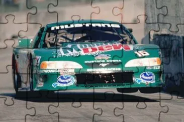 Mustang Race Car jigsaw puzzle