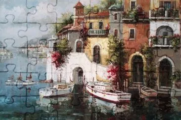 Pintura jigsaw puzzle