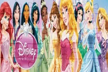 Princesses jigsaw puzzle