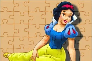 branca de neve cor jigsaw puzzle