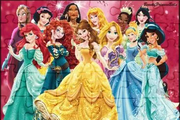 Princesses jigsaw puzzle