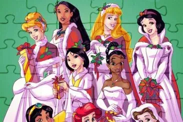 Christmas Princesses jigsaw puzzle