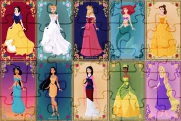 Princesses jigsaw puzzle