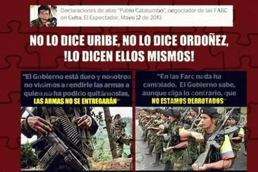 NO MAS FARC