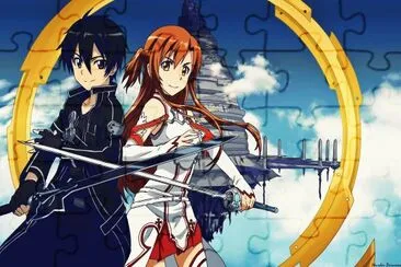 Kirito and Asuna 3