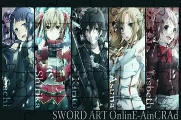 Puzzles of the Sword Art Online anime