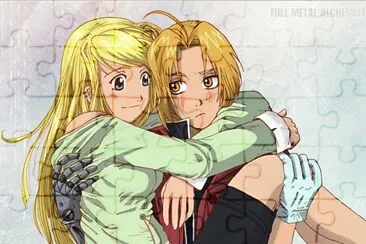 פאזל של Ed and Winry 1