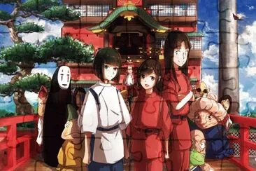 Puzzles of the Spirited Away Anime Movie