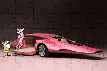 auto pantera rosa