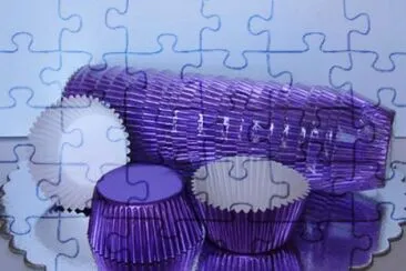 Purple Cupcake Liners