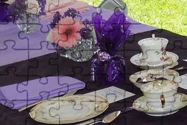 Tea Party Table Setting