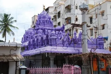 The Purple Temple-Bangelore, India