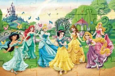 Princesses jigsaw puzzle