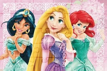 Jasmine Rapunzel Ariel jigsaw puzzle