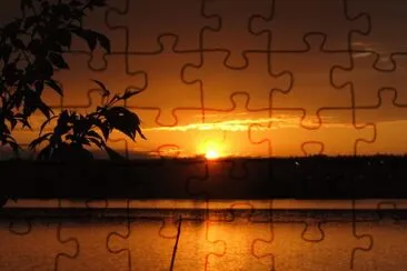 Sunsets are never the same always beautiful jigsaw puzzle