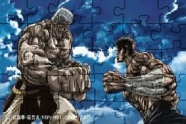 Raoh vs Ken jigsaw puzzle