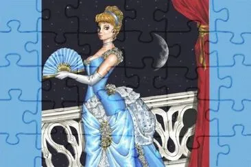 Cinderella in 1800-century jigsaw puzzle