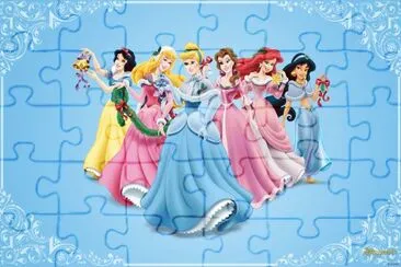 Christmas Princesses jigsaw puzzle