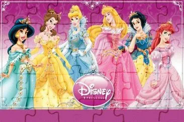 Princesses jigsaw puzzle