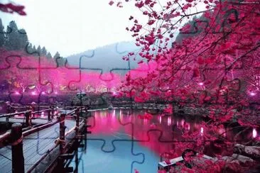 pink extreme jigsaw puzzle