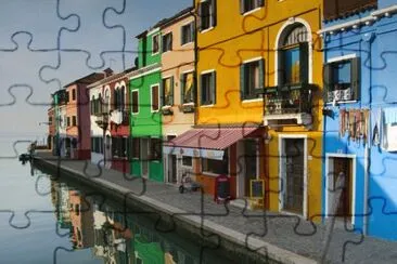 Burano - ItÃ¡lia jigsaw puzzle