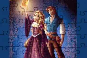 Rapunzel   Flynn jigsaw puzzle