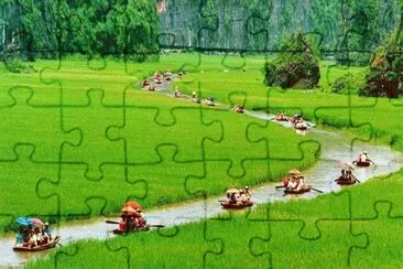 river promenade jigsaw puzzle