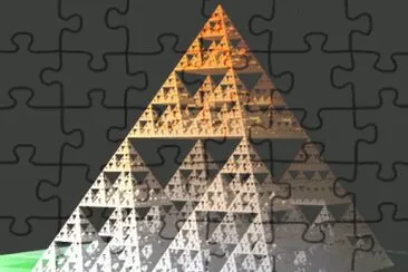 פאזל של fractal pyramid